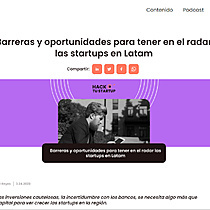 Barreras y oportunidades para tener en el radar las startups en Latam